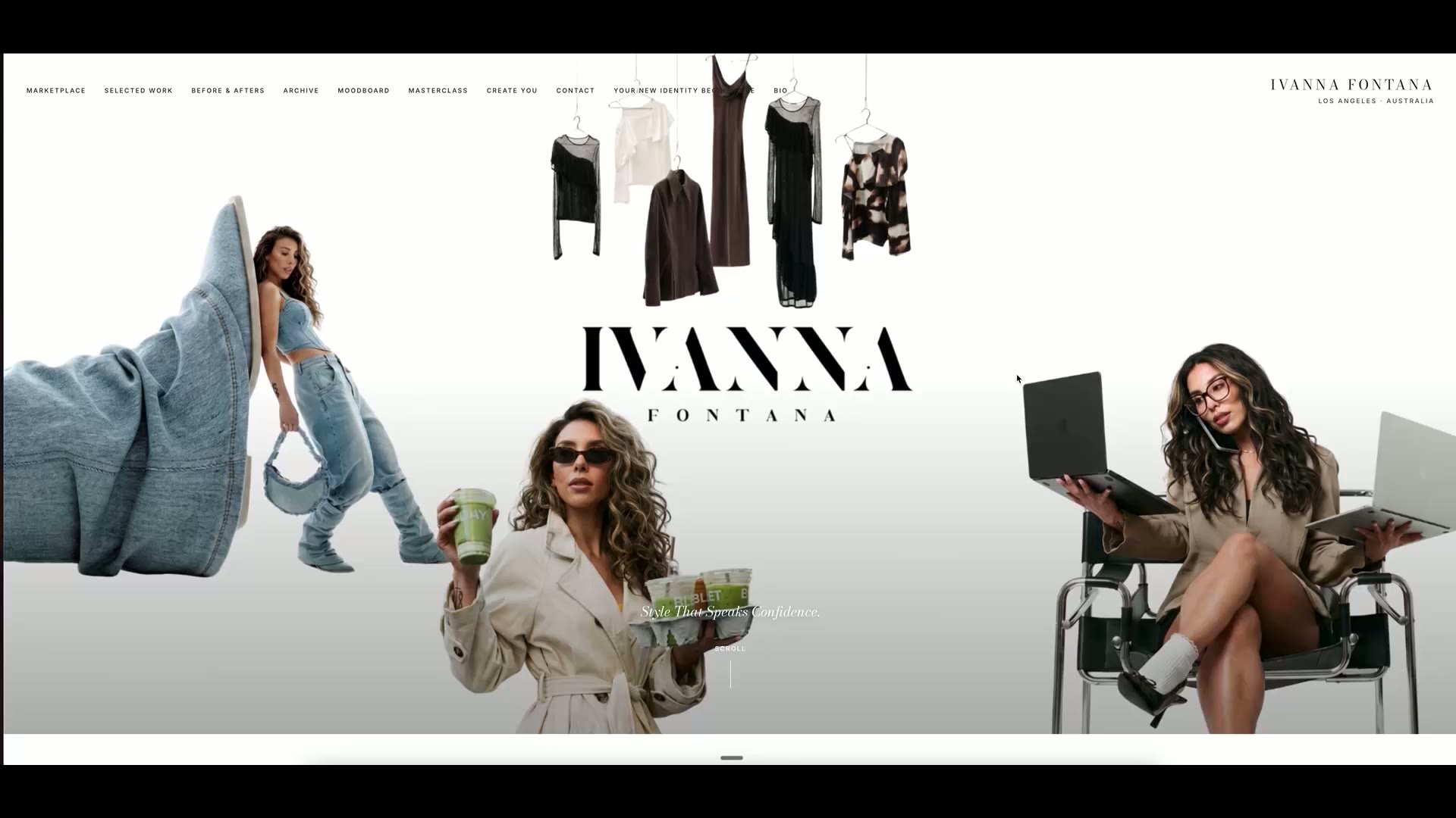 Ivanna rebuilt site in motion